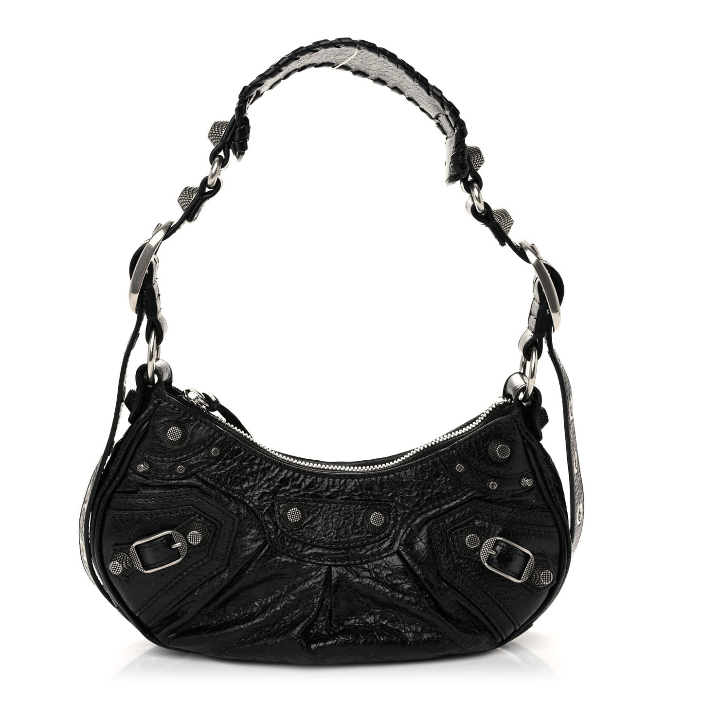 Agneau Arena Le Cagole Shoulder Bag XS Black