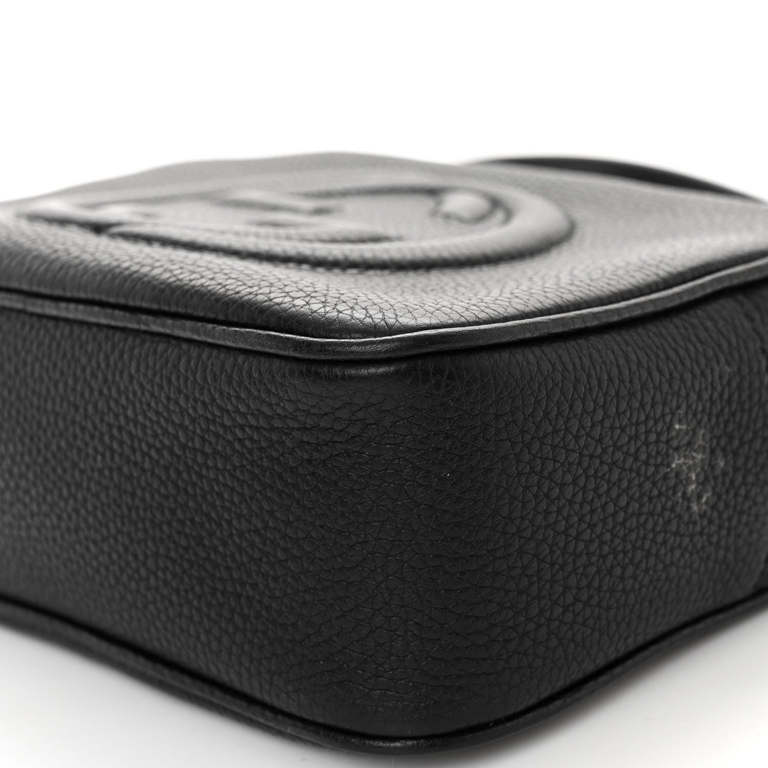 Gucci Pebbled Calfskin Small Soho Disco Bag Black 10 of 11