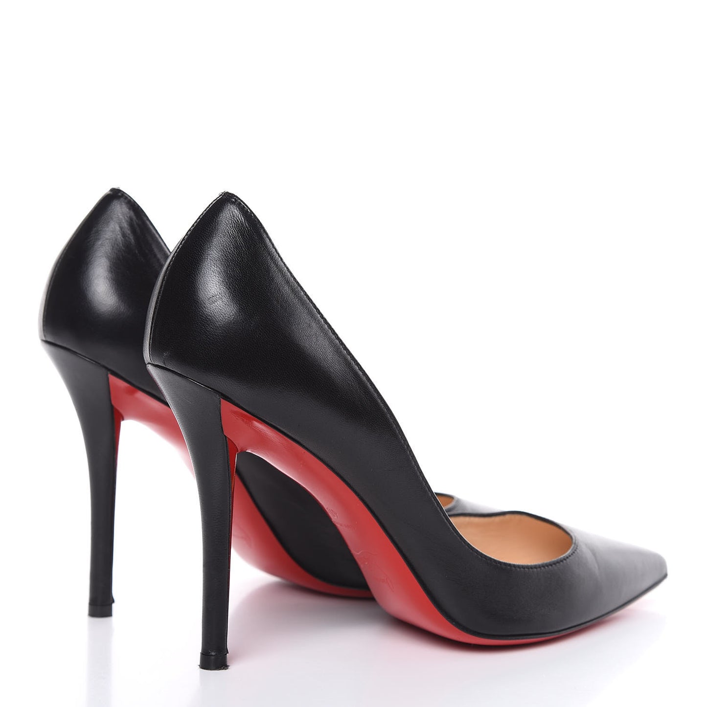 Shiny Nappa Apostrophy 100 Pumps 40 Black