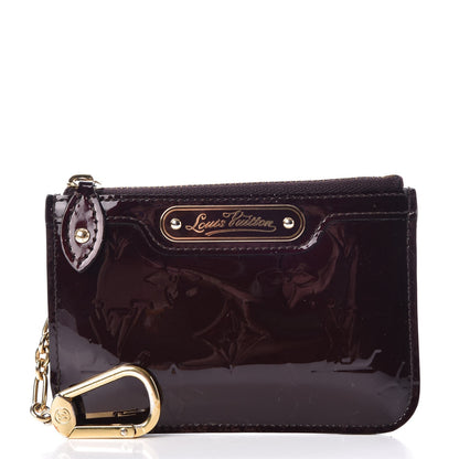 Louis Vuitton Vernis Key Pouch Amarante 1 of 8