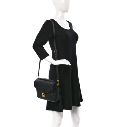Louis Vuitton Empreinte Pochette Metis Black 2 of 9