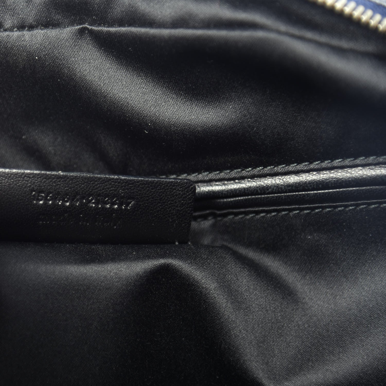 Saint Laurent Calfskin Large Muse Navy Blue 9 of 12