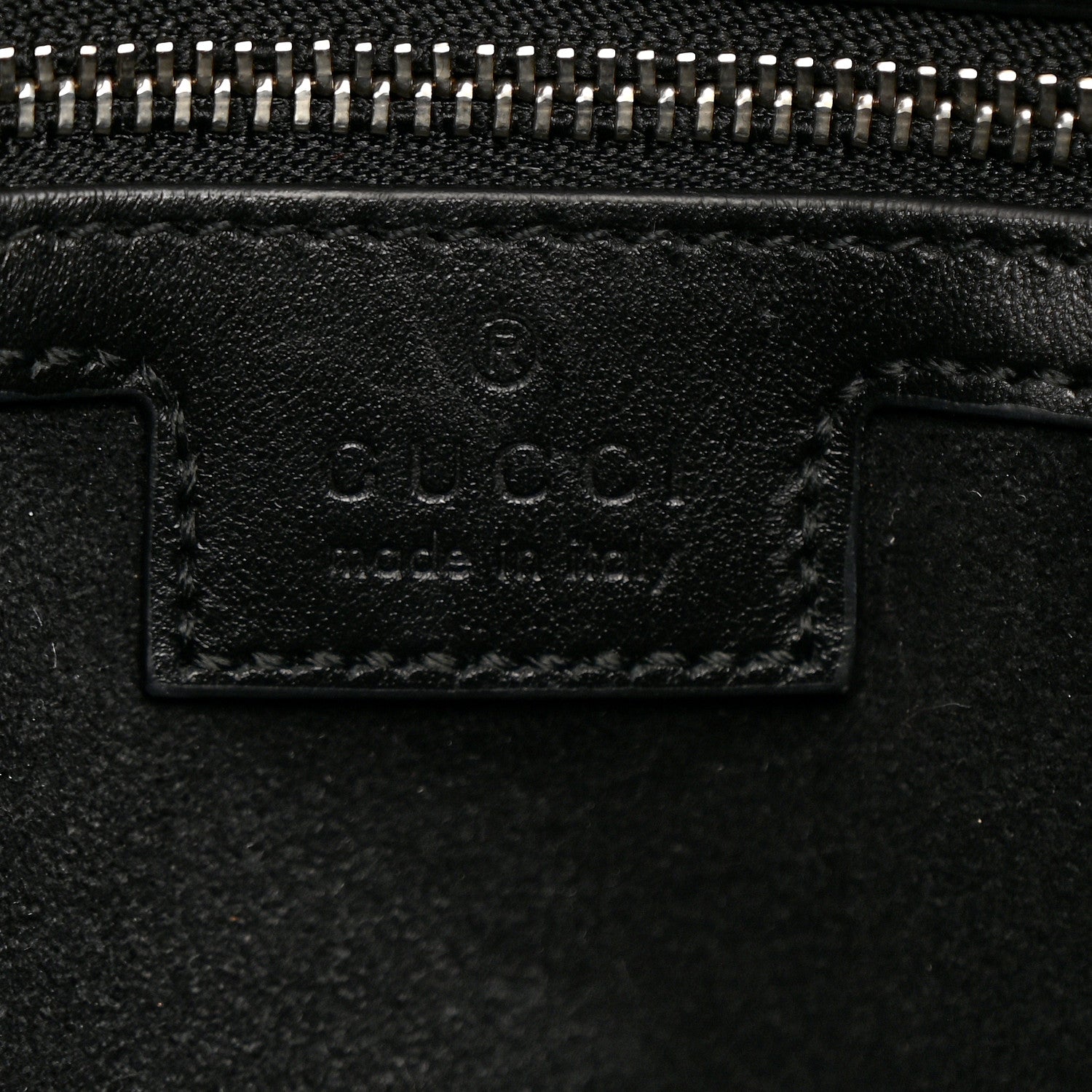 Gucci Calfskin Quilted Large Deco Tote Bag Black 6 of 10