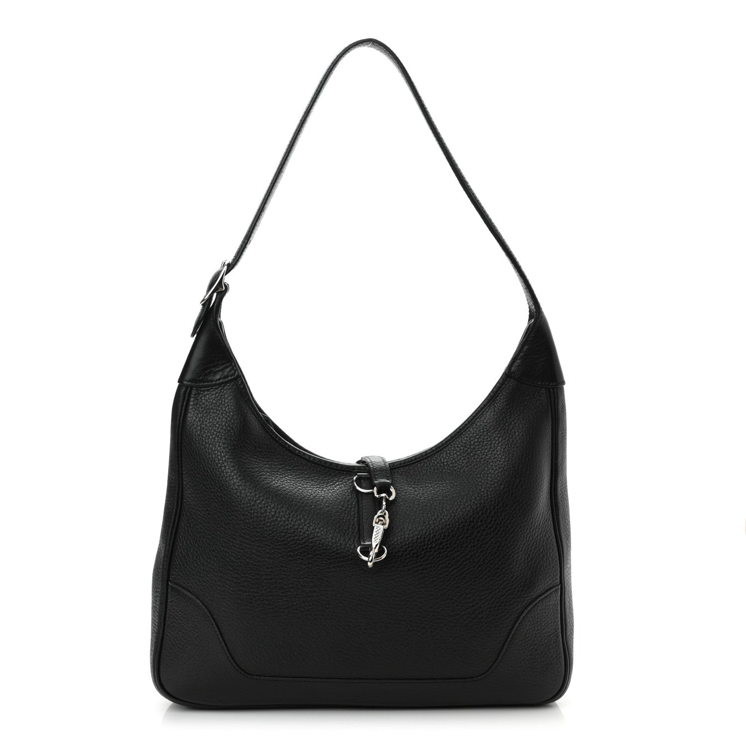 Hermes Taurillon Clemence Trim II 31 Black 1 of 6