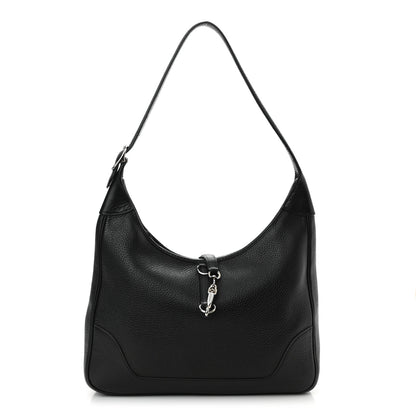 Hermes Taurillon Clemence Trim II 31 Black 1 of 6