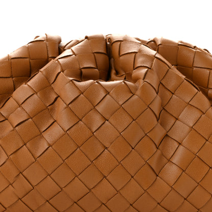 Bottega Veneta Nappa Maxi Intrecciato The Pouch Oversized Clutch Caramel 8 of 13