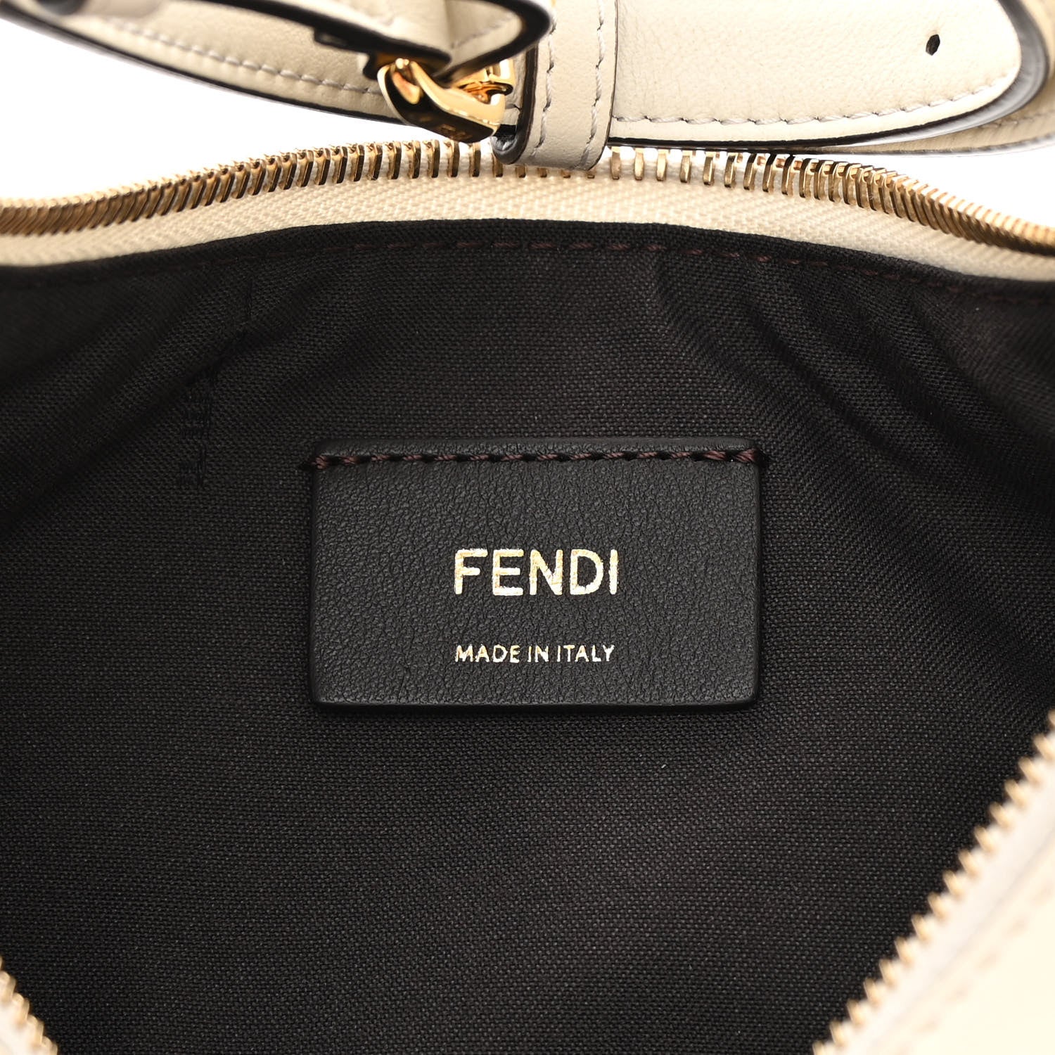 Fendi Vitello Grace Matte Small Fendigraphy Hobo Bag White Ice 6 of 11