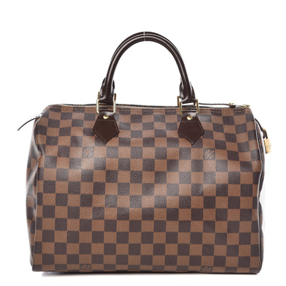 Louis Vuitton Damier Ebene Speedy 30 1 of 11