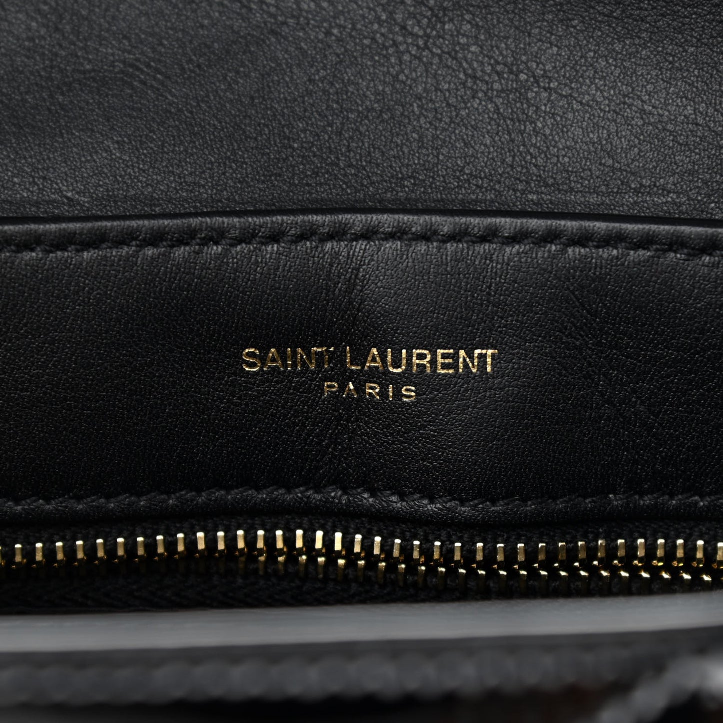 Patent Y Quilted Monogram Toy Loulou Crossbody Bag Black