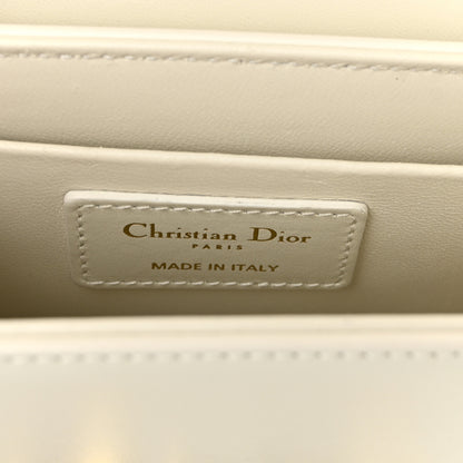 Christian Dior Smooth Calfskin 30 Montaigne Box Bag White 6 of 11