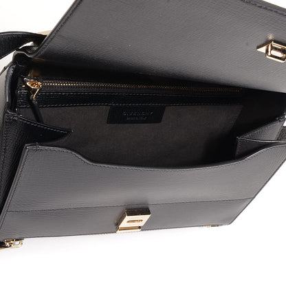 Givenchy Textured Calfskin Medium Pandora Box Crossbody Bag Black 5 of 11