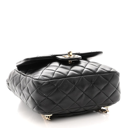 Chanel Lambskin Quilted Small in Seoul Backpack Black 4 of 9