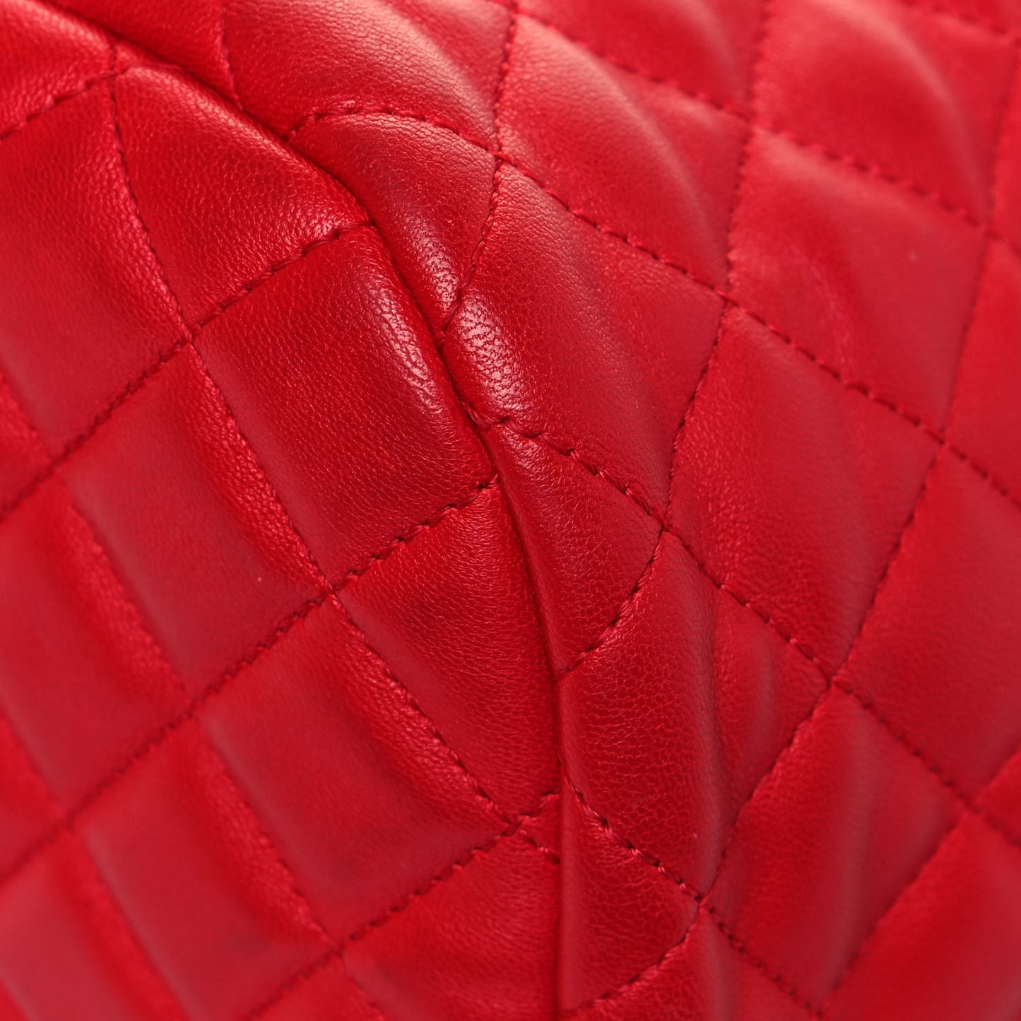 Lambskin Quilted Small Urban Spirit Backpack Red