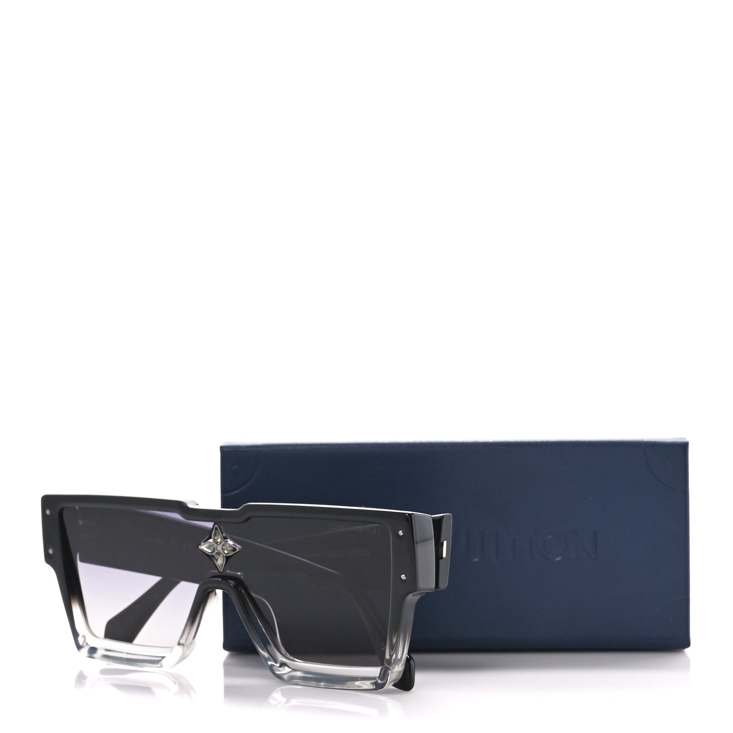 Acetate Swarovski Crystal Cyclone Sunglasses Z1736E Black