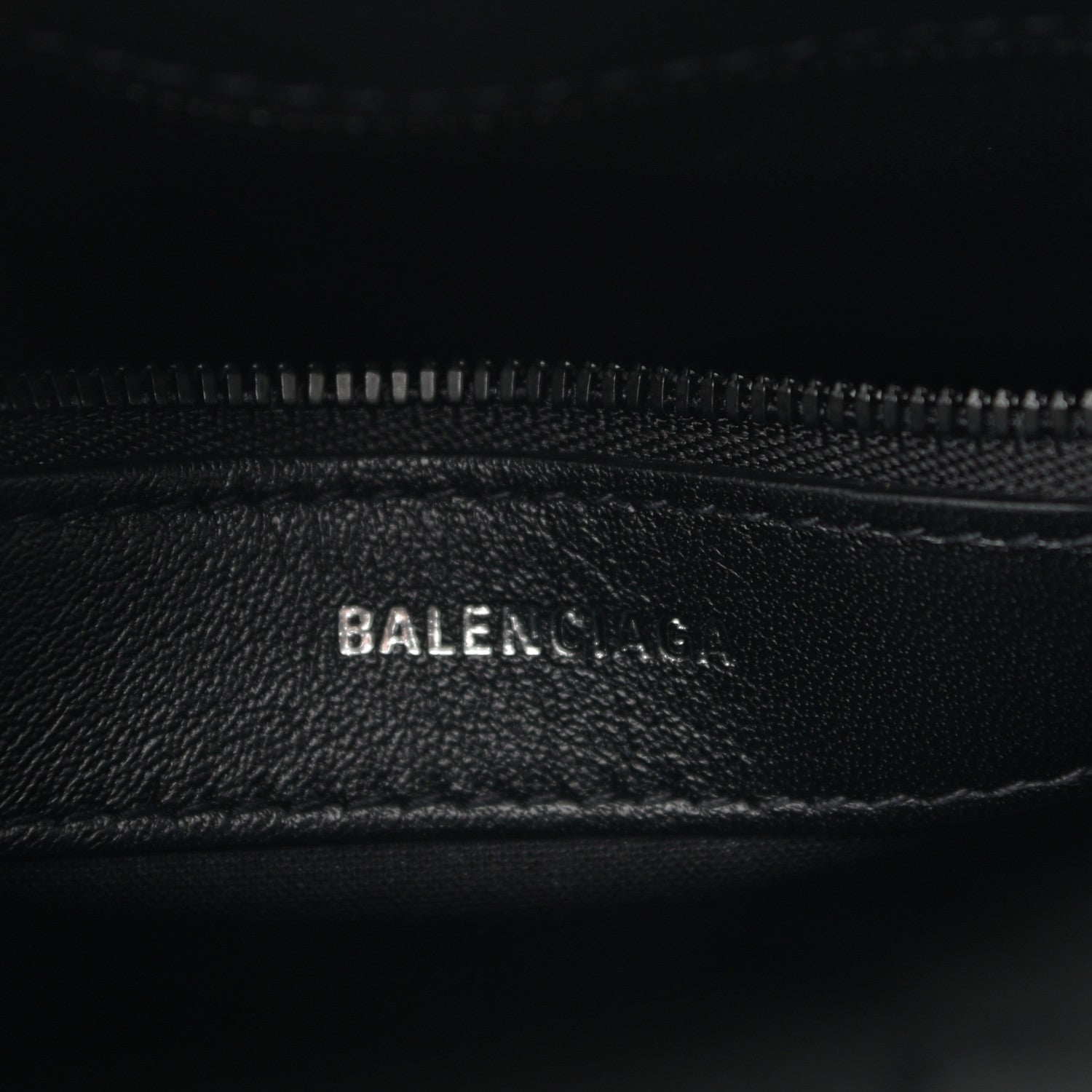 Balenciaga Calfskin Crocodile Embossed S Rivet Ville Top Handle Bag Black 6 of 11