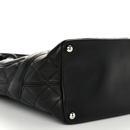 Chanel Calfskin Quilted Medium Cambon Tote Black 9 of 10