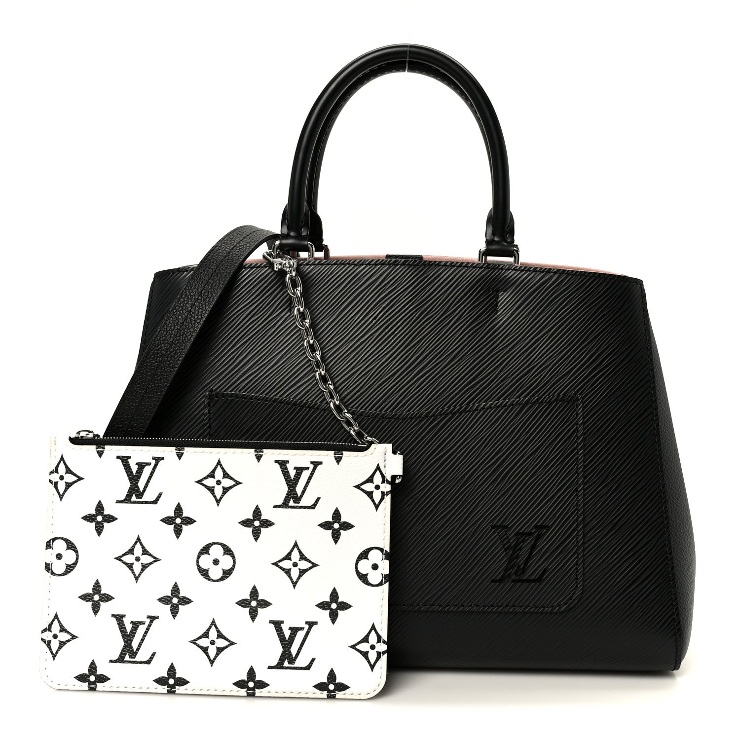 Louis Vuitton Epi Marelle Tote MM Black 3 of 11