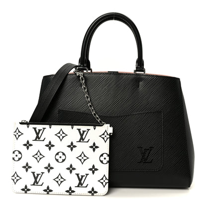 Louis Vuitton Epi Marelle Tote MM Black 3 of 11