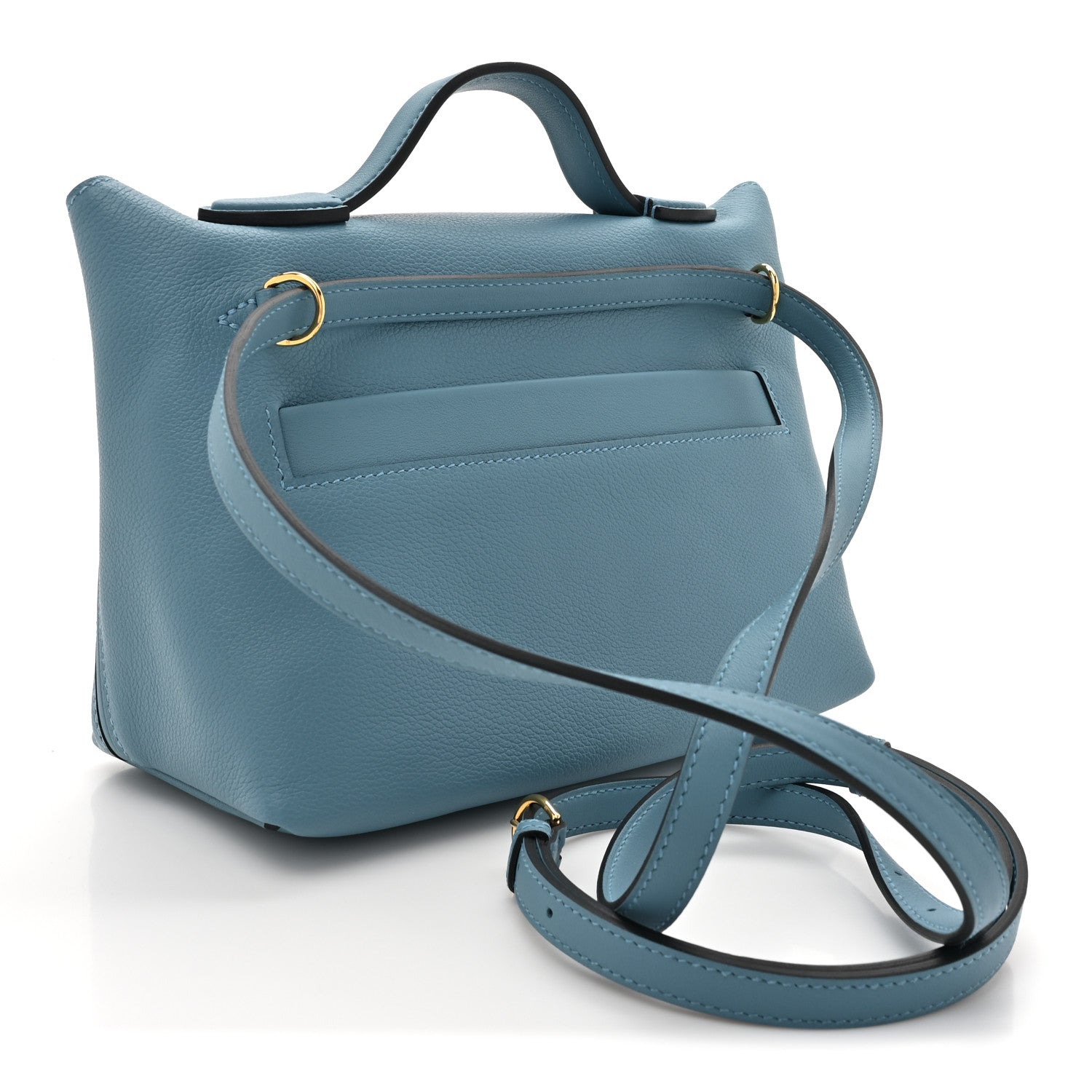 Hermes Evercolor Swift 21 24/24 New Blue Jean 3 of 11