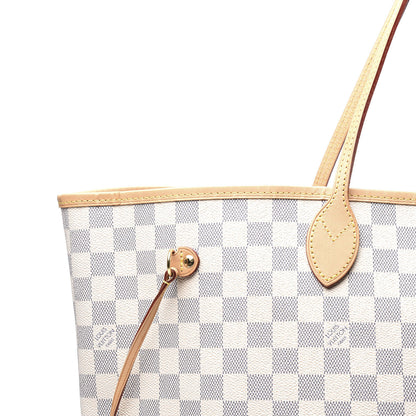 Louis Vuitton Damier Azur Neo Neverfull GM Rose Ballerine 10 of 10