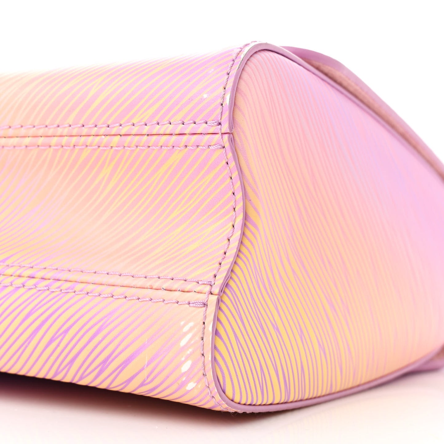 Epi Twist Shoulder Bag MM Gradient Orange