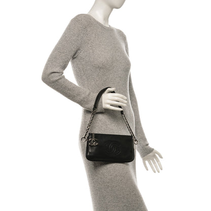 Chanel Lambskin Ultimate Soft Pochette Black 2 of 10