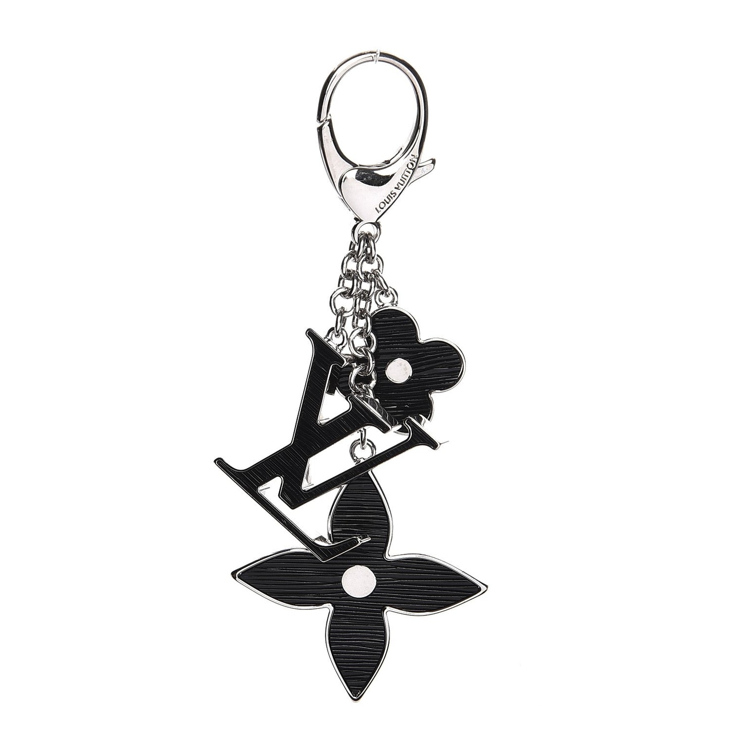 Fleur d'Epi Bag Charm Black