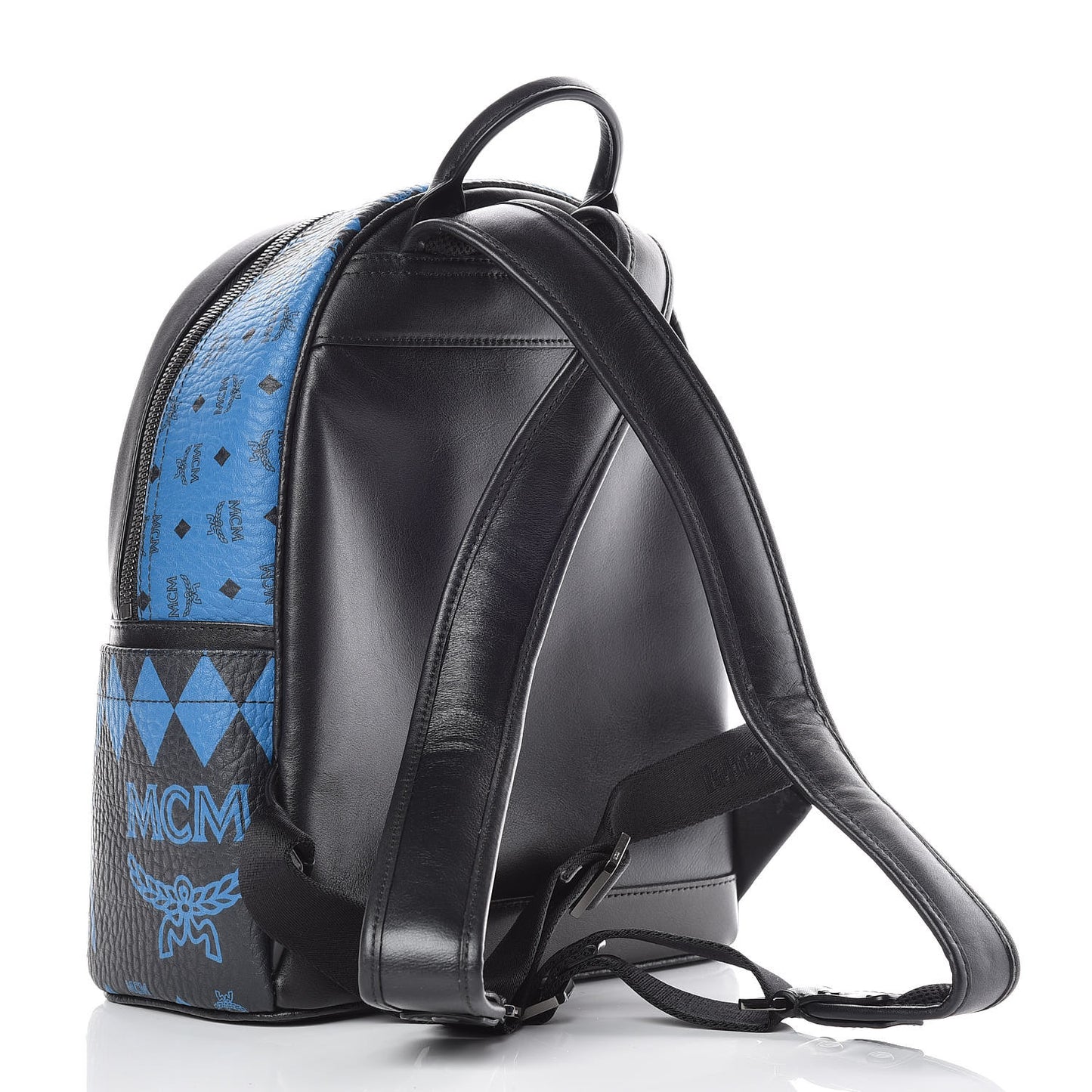 Visetos Baroque Print Small Stark Backpack Black Blue
