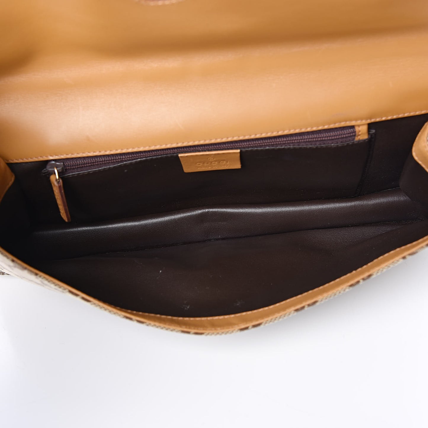 Monogram Clutch Brown