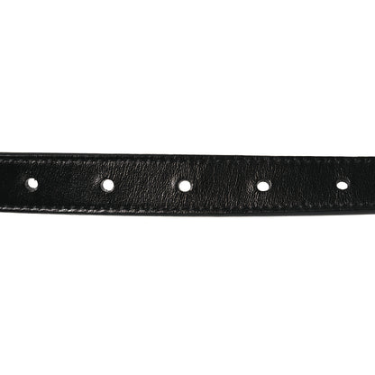 Gucci Calfskin Double G 20mm Belt 85 34 Black 3 of 6