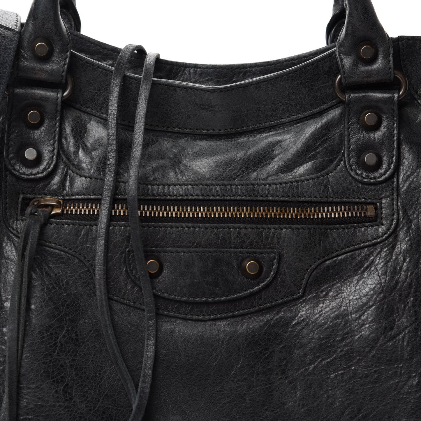 Agneau Classic Hardware Velo Black