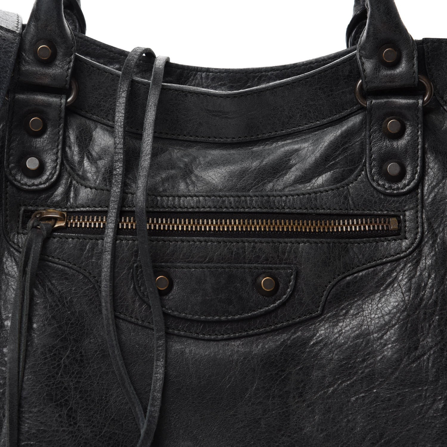 Balenciaga Agneau Classic Hardware Velo Black 12 of 12