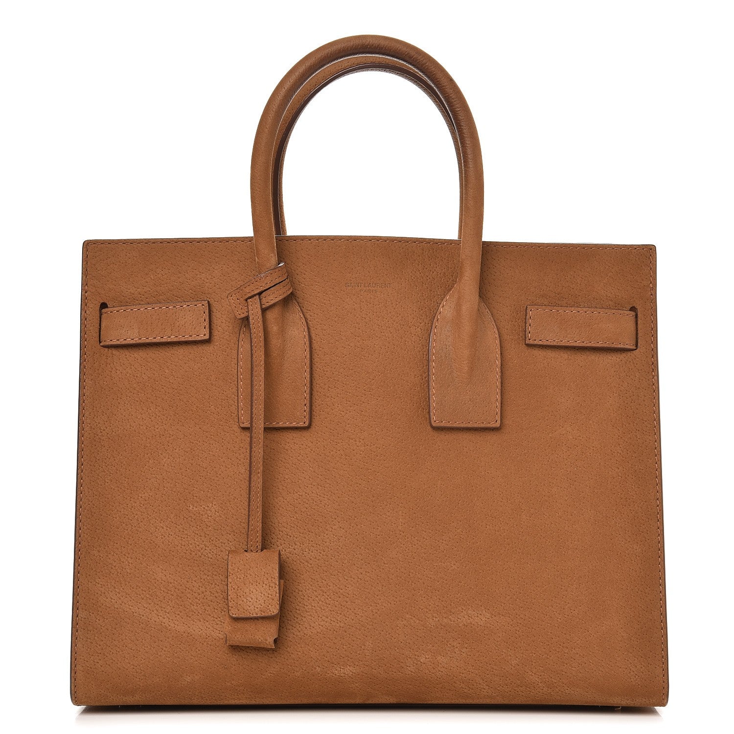 Saint Laurent Nubuck Small Sac de Jour Tan 1 of 9