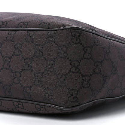 Gucci Canvas Shoulder Bag Brown 10 of 12