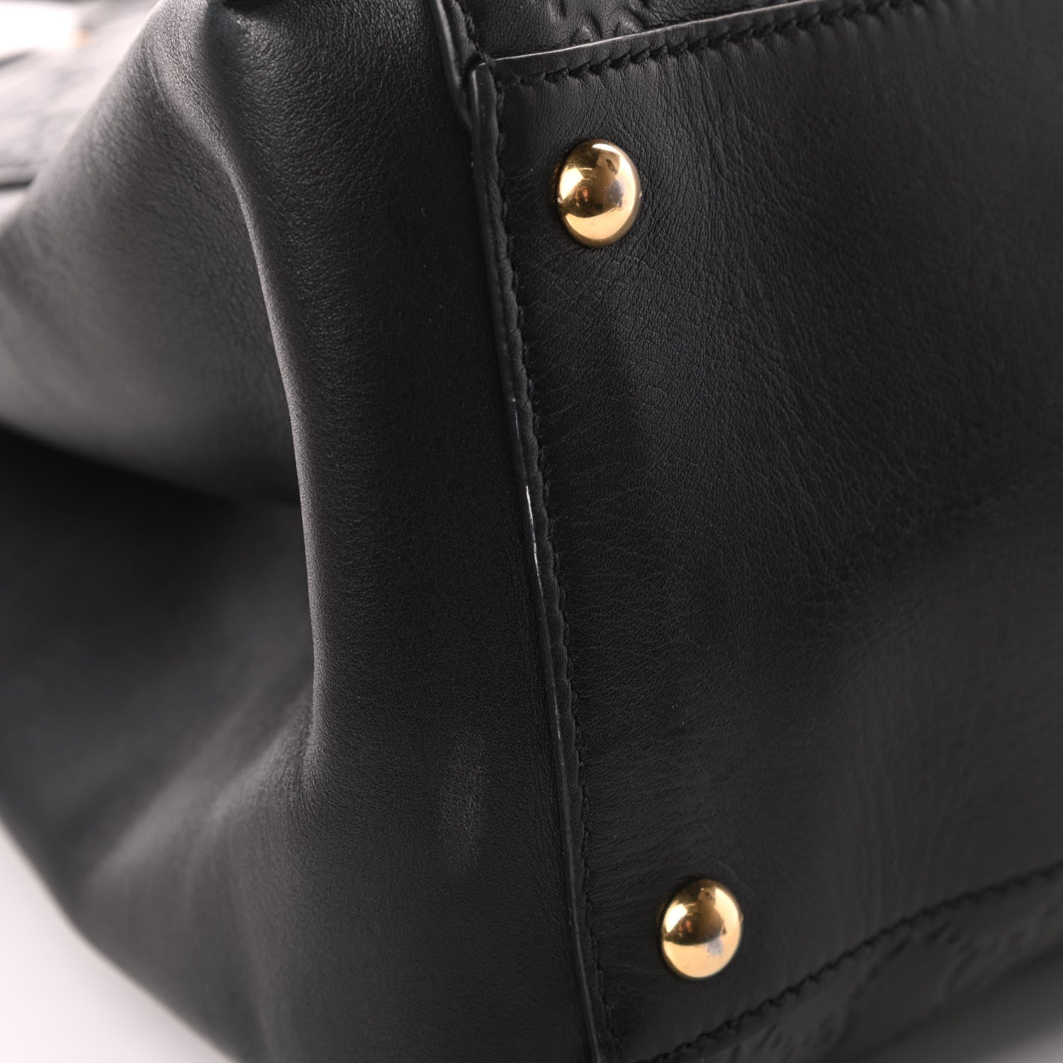 Gucci Soft Guccissima Signature Top Handle Tote Bag Black 13 of 17