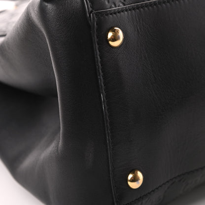 Gucci Soft Guccissima Signature Top Handle Tote Bag Black 13 of 17