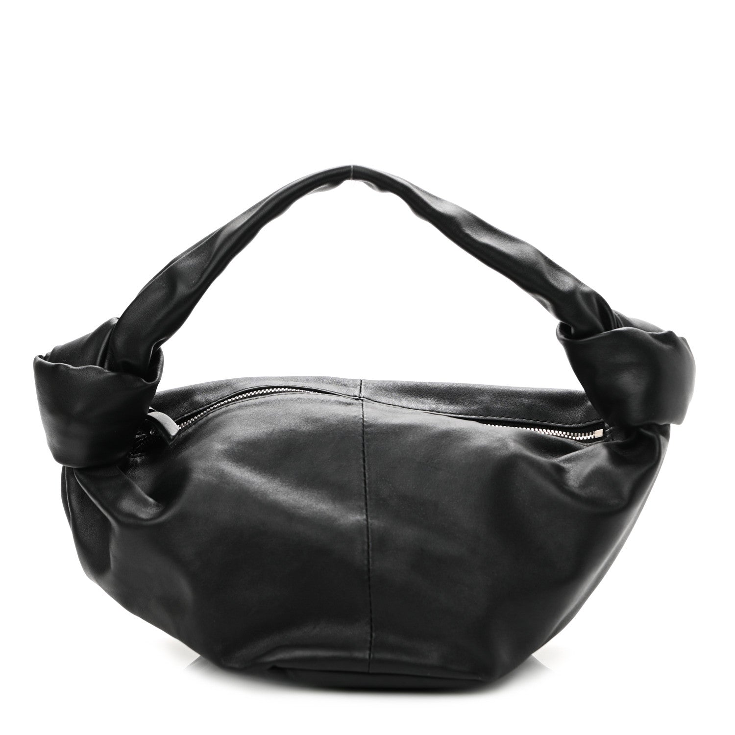 Bottega Veneta Calfskin Mini Double Knot Bag Black 1 of 11