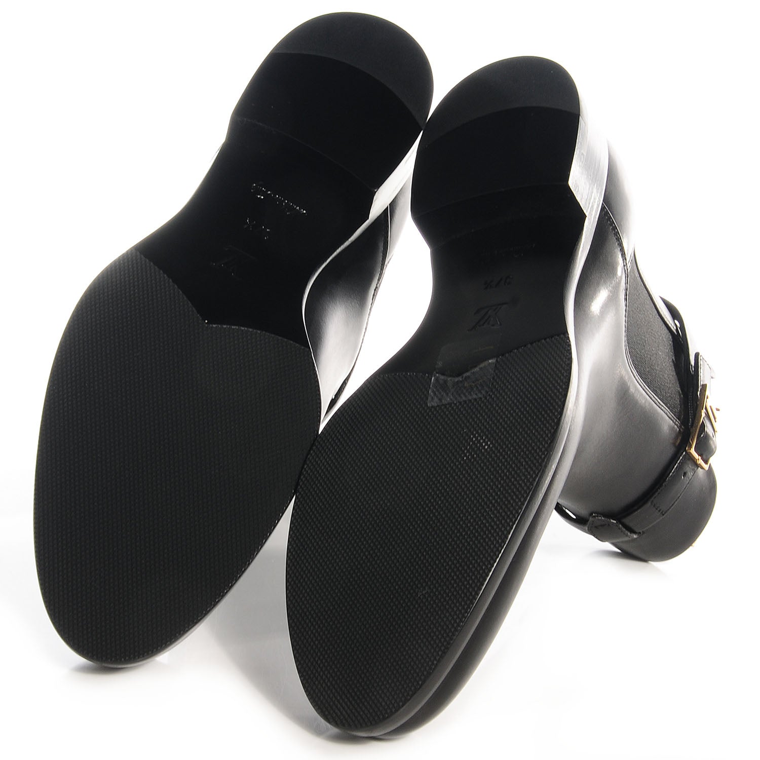 Louis Vuitton Leather Loyalty Flat Ankle Boots Black 37.5 6 of 8