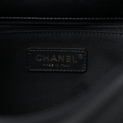 Chanel Lambskin Quilted Chain To Chain Flap Black 6 of 10