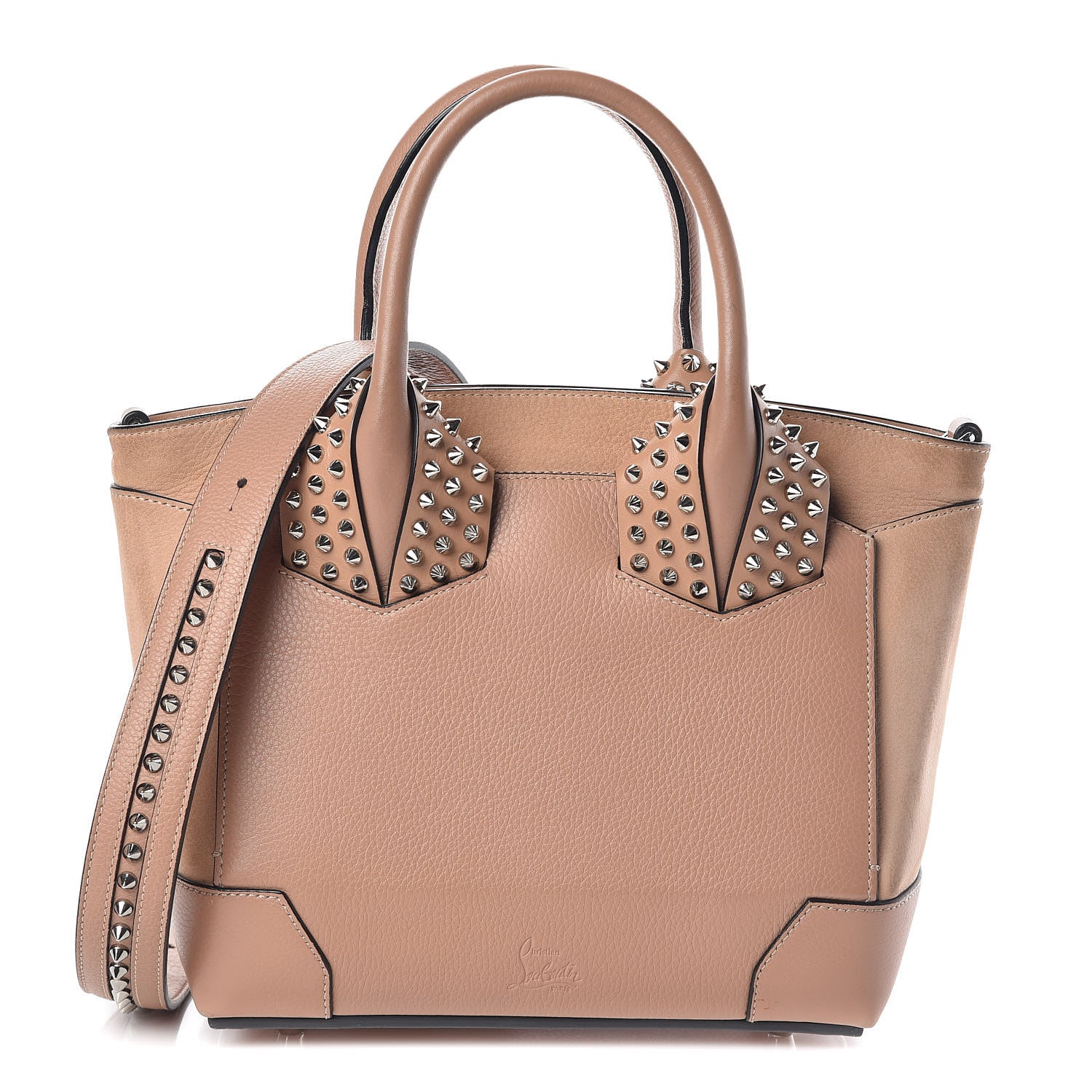 Christian Louboutin Calfskin Small Eloise Tote Nude 1 of 9