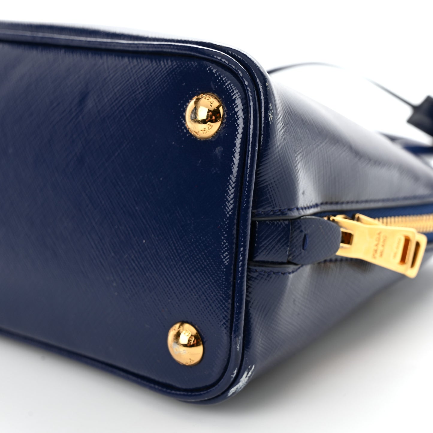 Saffiano Vernice Small Promenade Tote Royal
