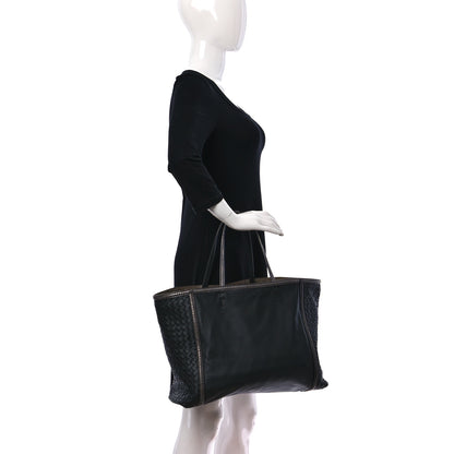 Bottega Veneta Nappa Ayers Intrecciato Tote Grey 2 of 10