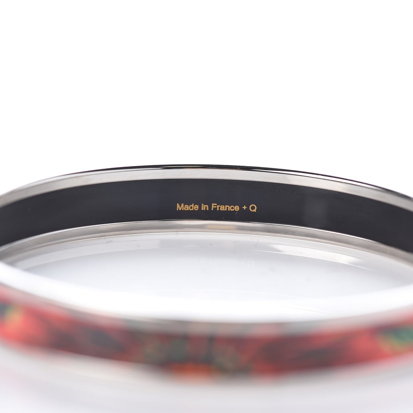 Enamel Printed Brazil Narrow Bracelet 65