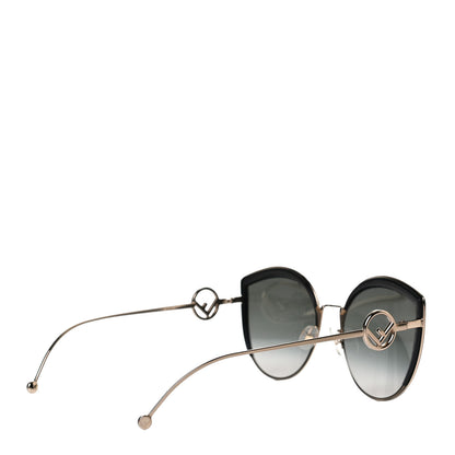 Fendi Metal Acetate F is Fendi Cat Eye Sunglasses FF 0290/S Gold 4 of 8