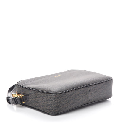 Saint Laurent Toile Classic Monogram Wash Bag Black Lino 4 of 10