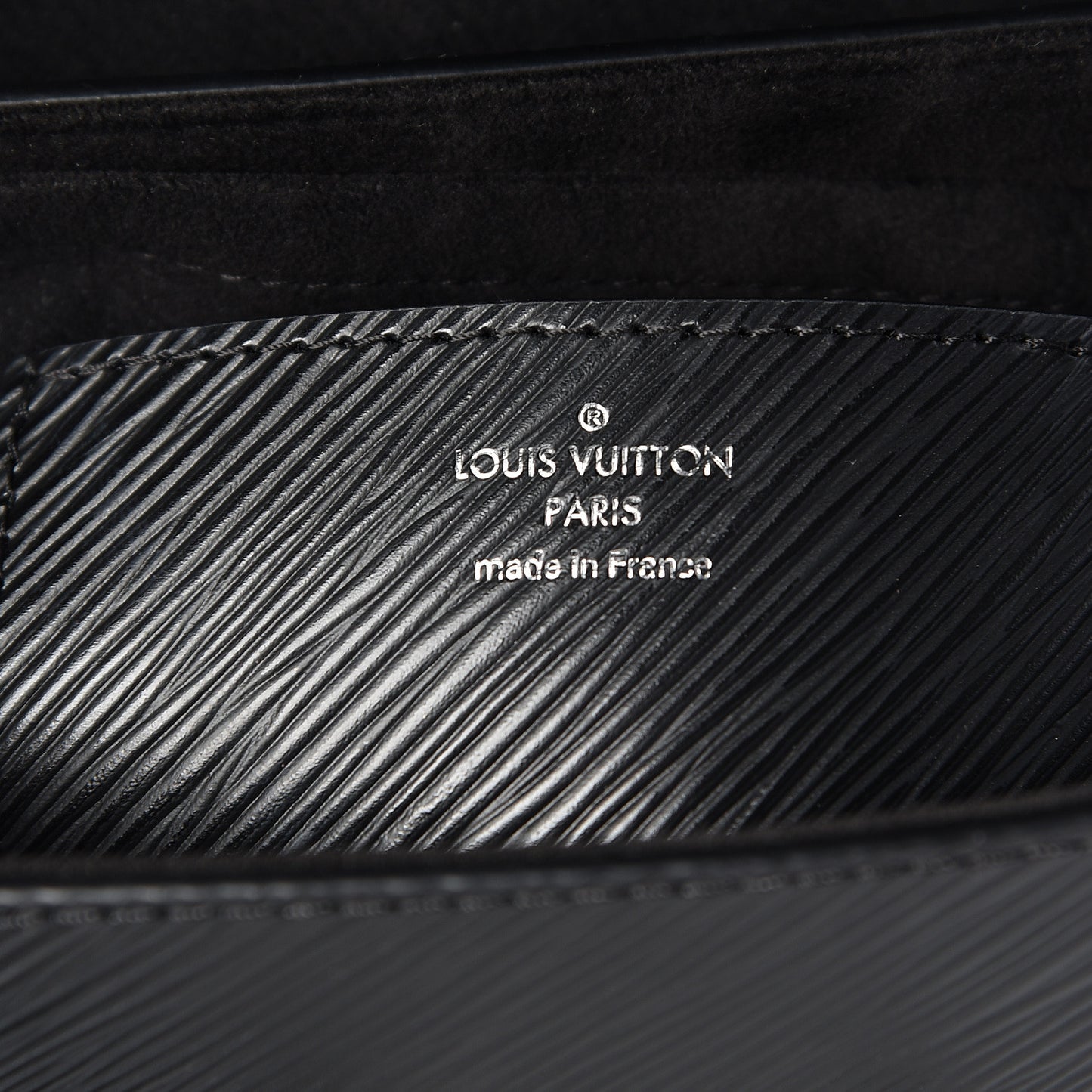 Epi Twist Shoulder Bag MM Black