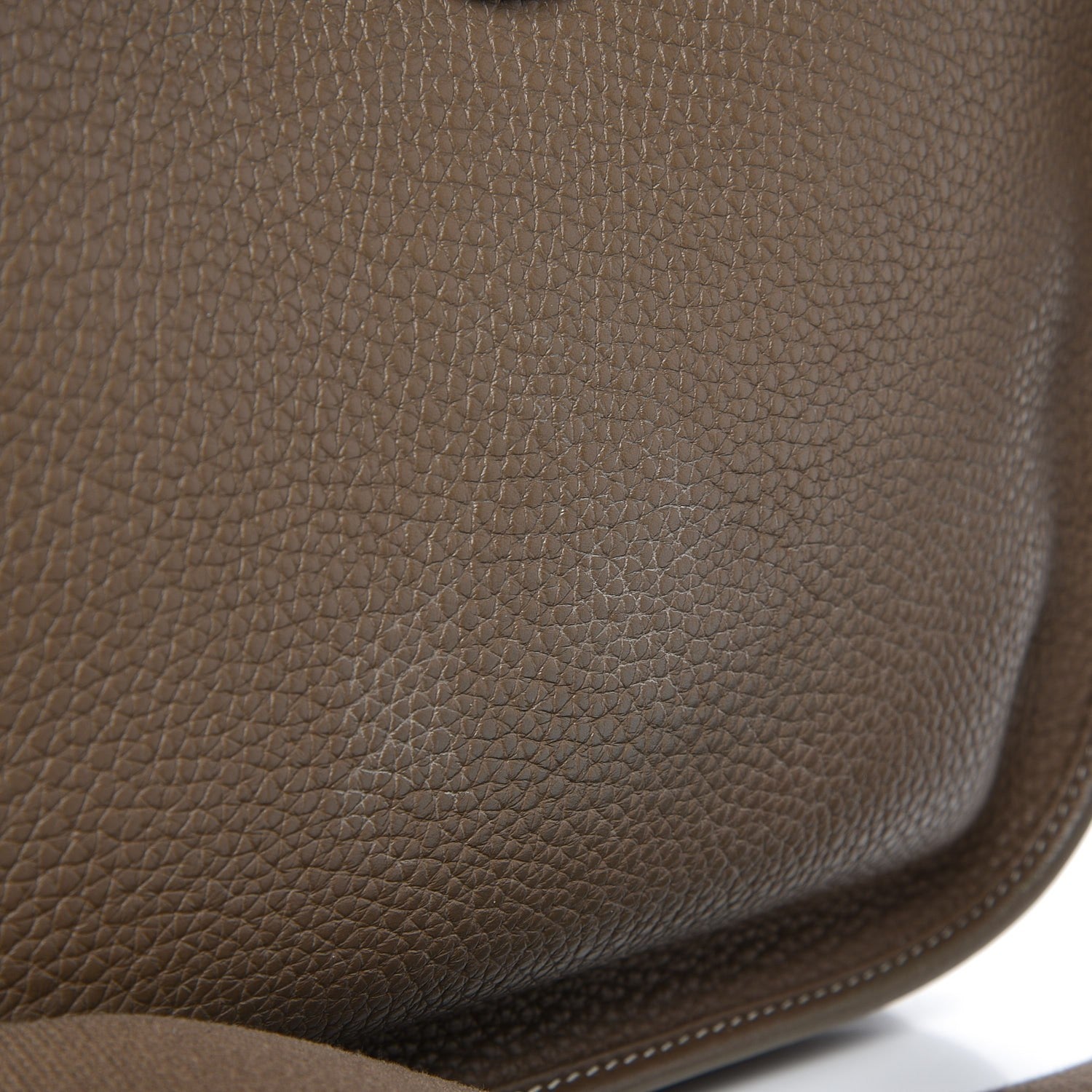 Hermes Taurillon Clemence Evelyne III PM Etoupe 9 of 10