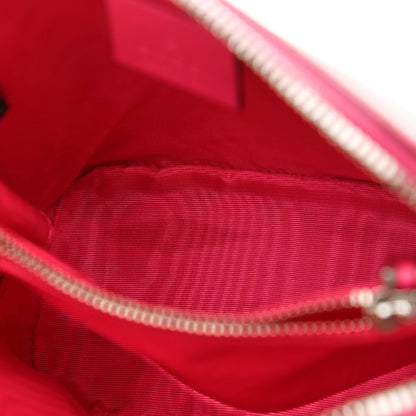 Gucci X SEGA Calfskin GUCCY Stars Mini Dome Shoulder Bag Violet Fuxia Gold 13 of 13