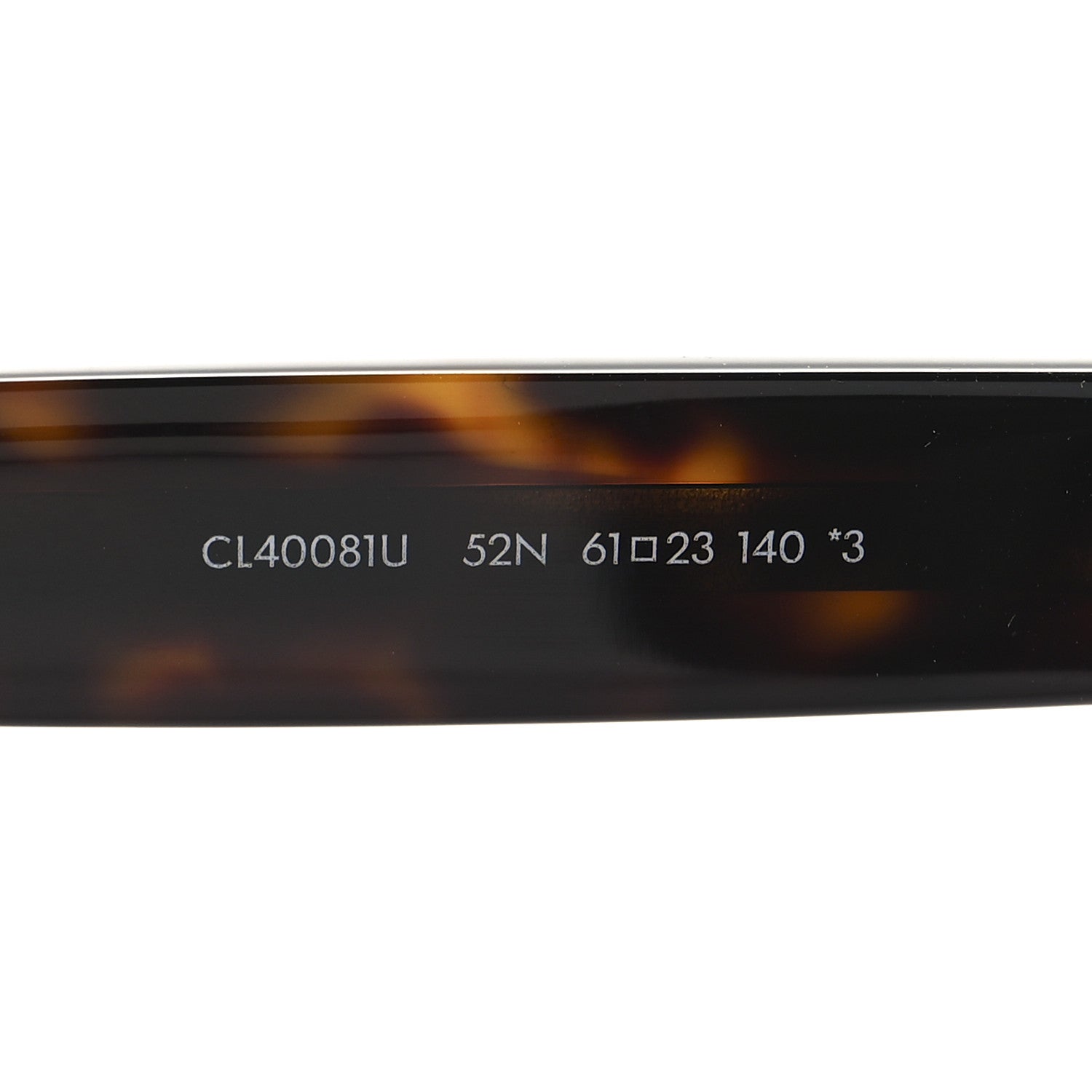 Celine Round Sunglasses CL 40081U Tortoise 6 of 7