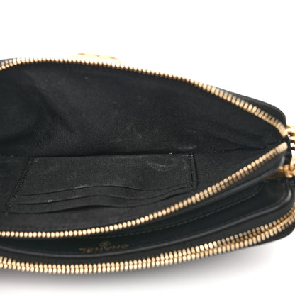 Chanel Caviar Quilted Small Boy Clutch With Chain Black 7 of 13